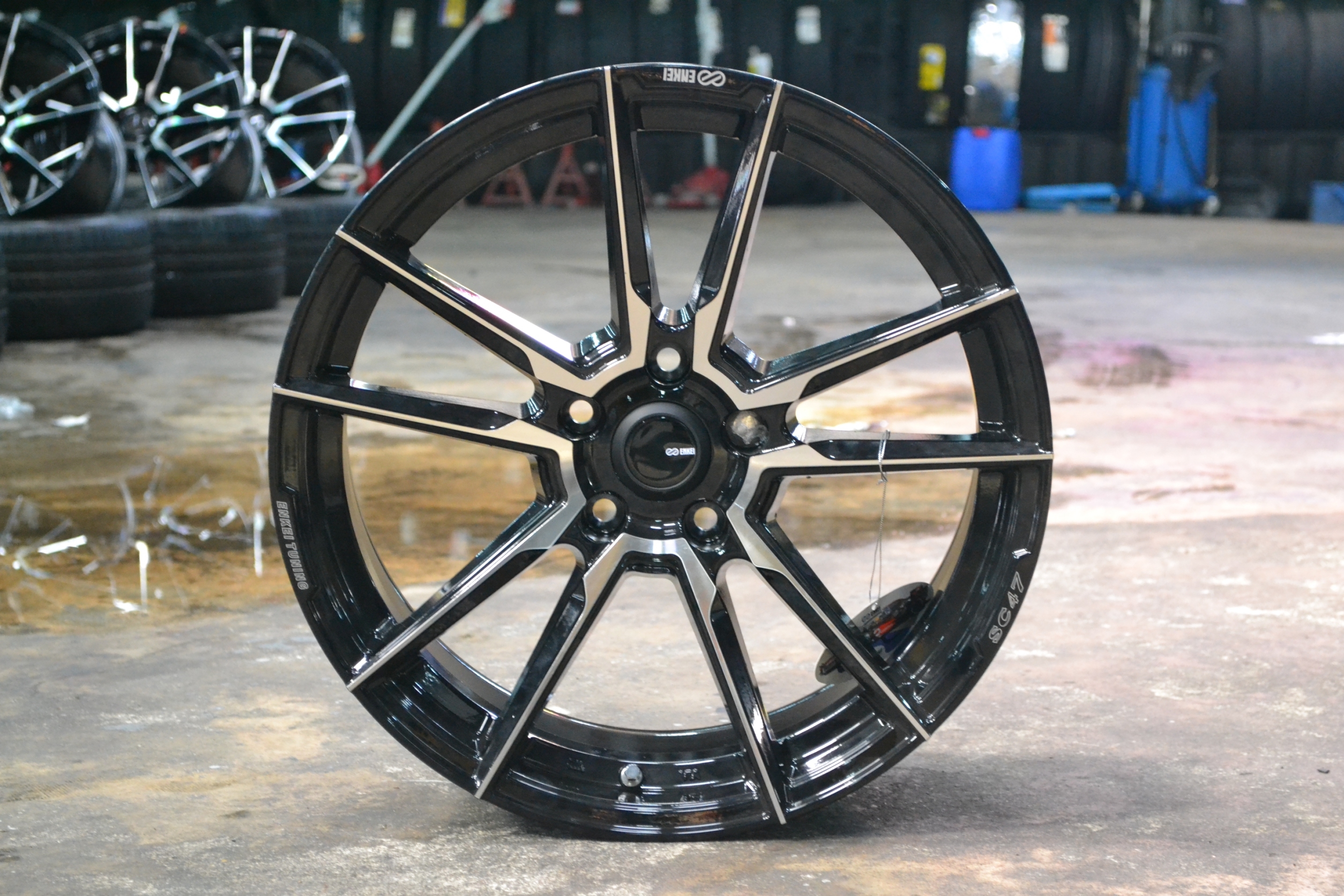 ล้อแท้ ENKEI TUNING SC47 ขอบ 18 ราคาถูกใส่เก๋ง