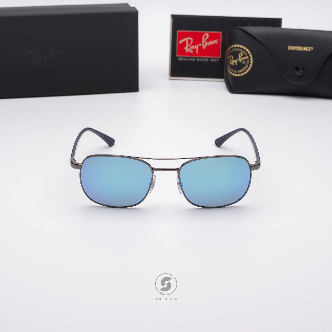 Ray-Ban RB3670CH 004/4L Chromance Polished Gunmetal Polarized