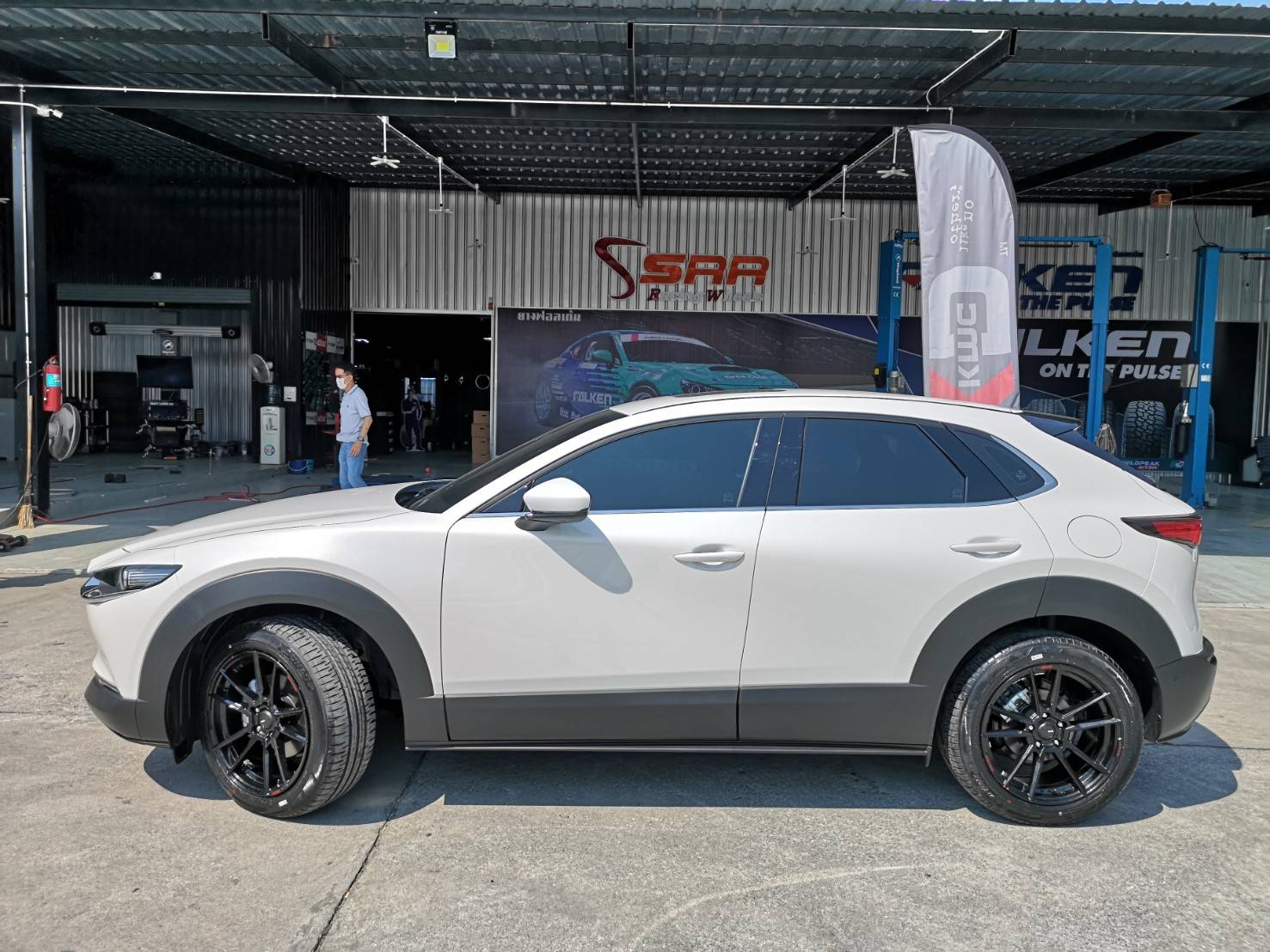 ล้อแท้ ENKEI SC47 ขอบ18 ใส่ MAZDA CX30 ตัวใหม่ราคาถูก