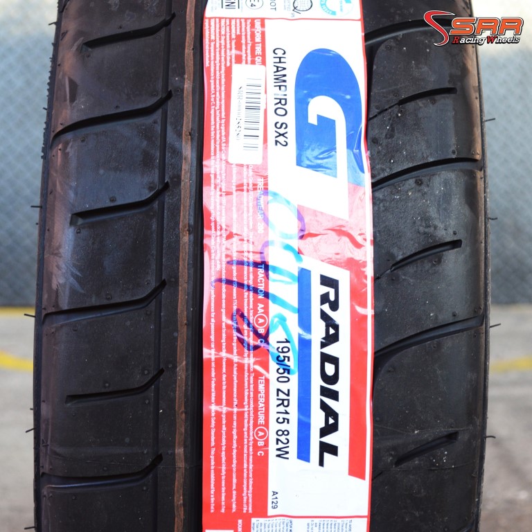 GT RADIAL SX2 195/50-15 เส้น 1,xxx ปกติ 2500