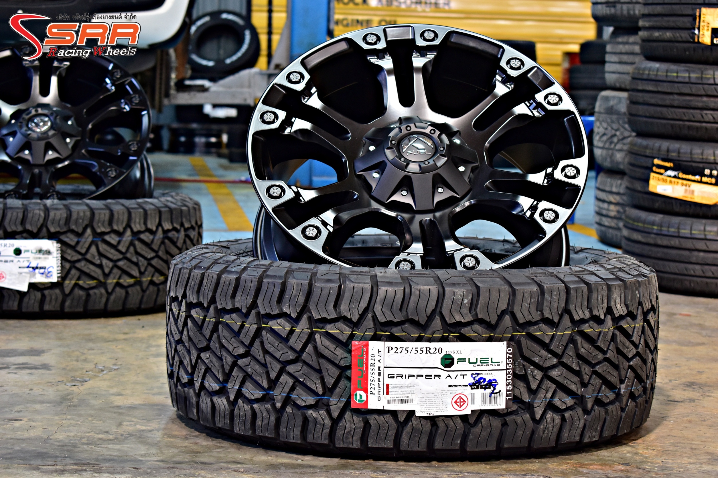 ล้อแท้ FUEL VAPOR ขอบ20 ใส่ EVEREST