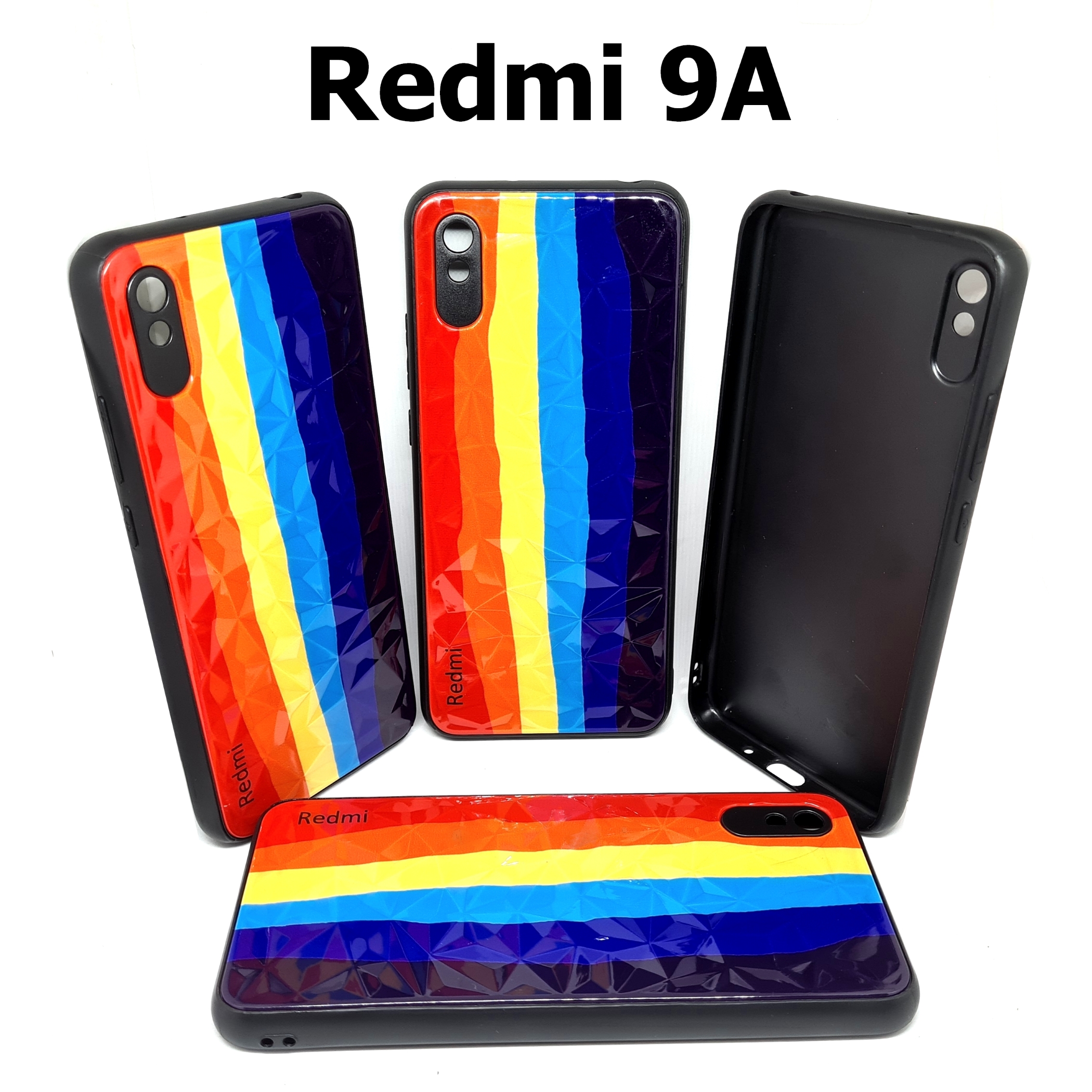 เคสสีรุ้ง 3 มิติ - Redmi 9A