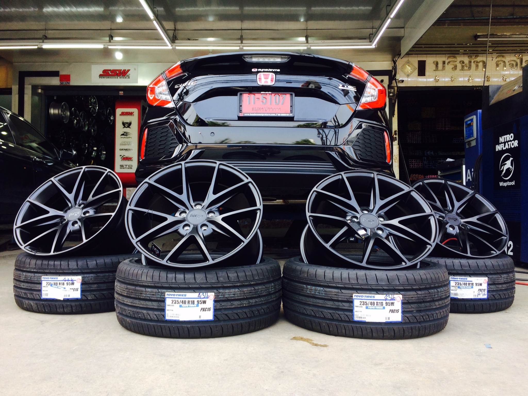 ล้อแท้ NICHE MISANO ขอบ18 ราคาถูก ทุกสเป็ค