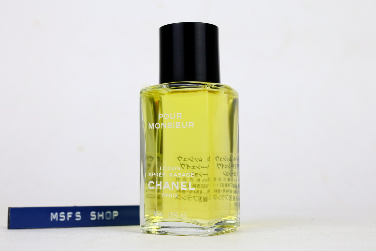 [Vintage] CHANEL Pour Monsieur Lotion Apres Rasage 50ml ฝาเกลียว แบบแต้ม - น้ำหอม Vintage