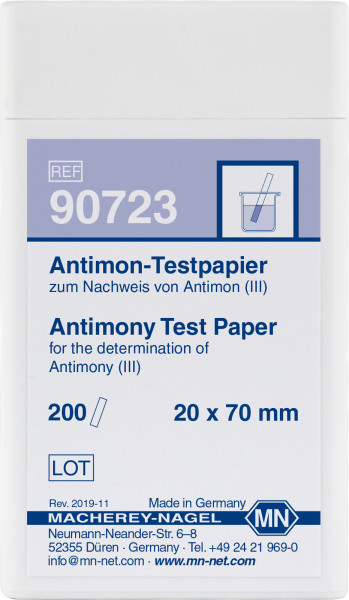 Antimony test paper 90723 กระดาษทดสอบแอนติโมนี