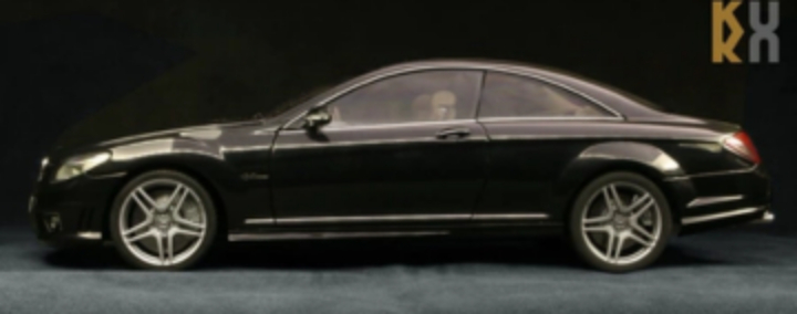 โมเดลรถยนต์ โมเดลรถเหล็ก benz cl63 amg 3