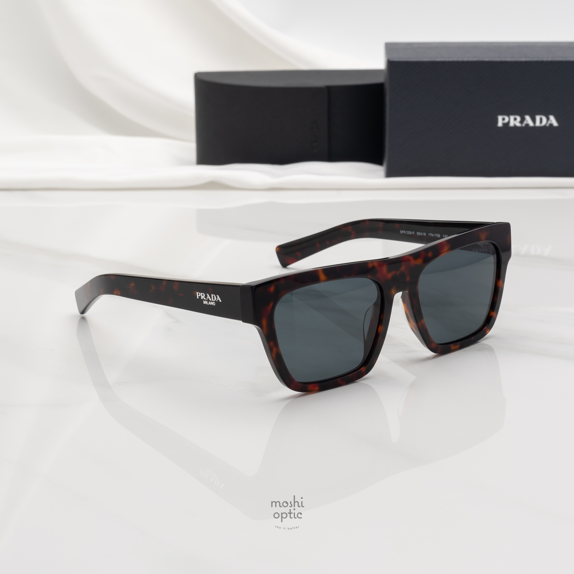 แว่นกันแดด PRADA PRC03SF 17N70B