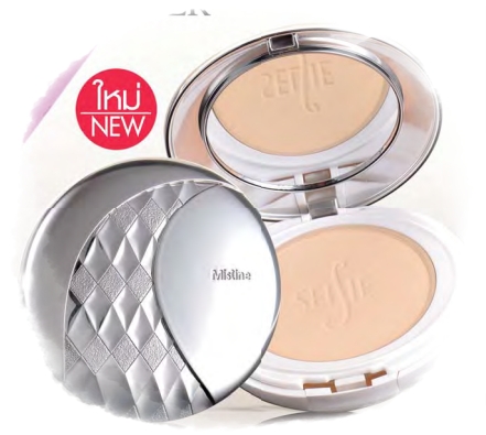 Mistine Selfie 45˚ Super Filter Powder SPF 25 PA++ / แป้งพัฟ มิสทีน เซลฟี่ 45 องศา ซุปเปอร์ ฟิลเตอร์ พาวเดอร์ เอสพีเอฟ 25 พีเอ++