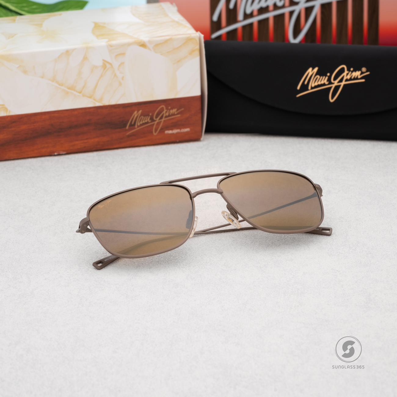 แว่นกันแดด Maui Jim MIKIOI MJ H887 01 HCL Bronze