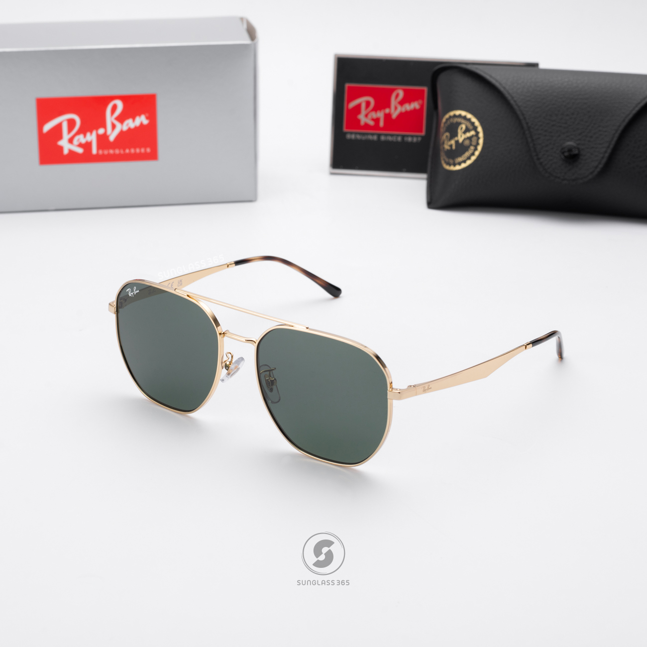 RayBan RB3724D 001/71 Gold