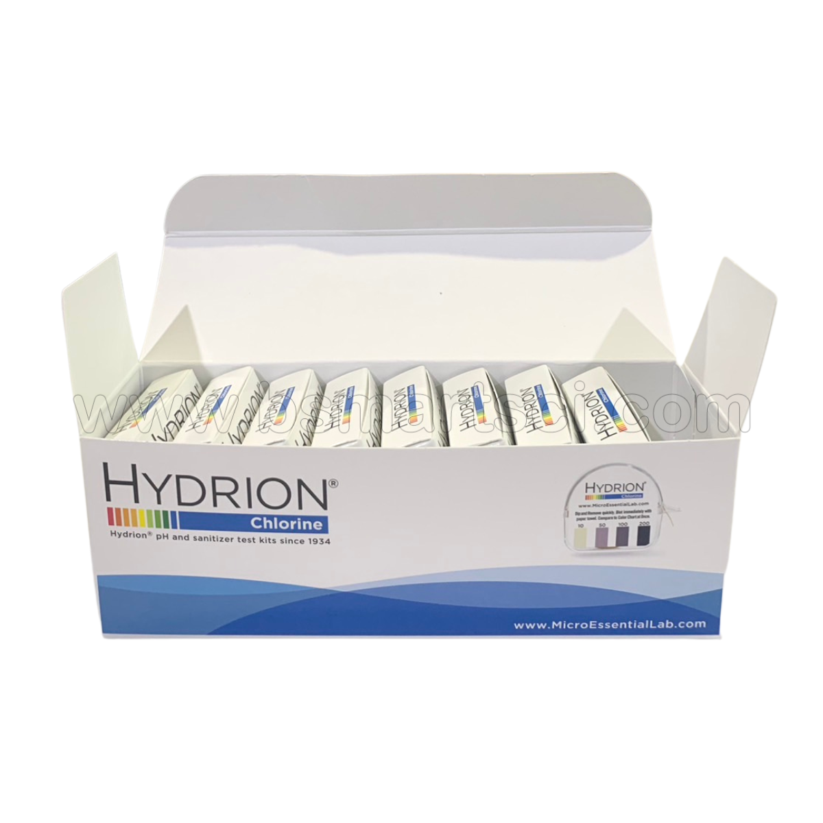 กระดาษวัดค่าคลอรีน แบบม้วน 10-200 ppm (CM-240)