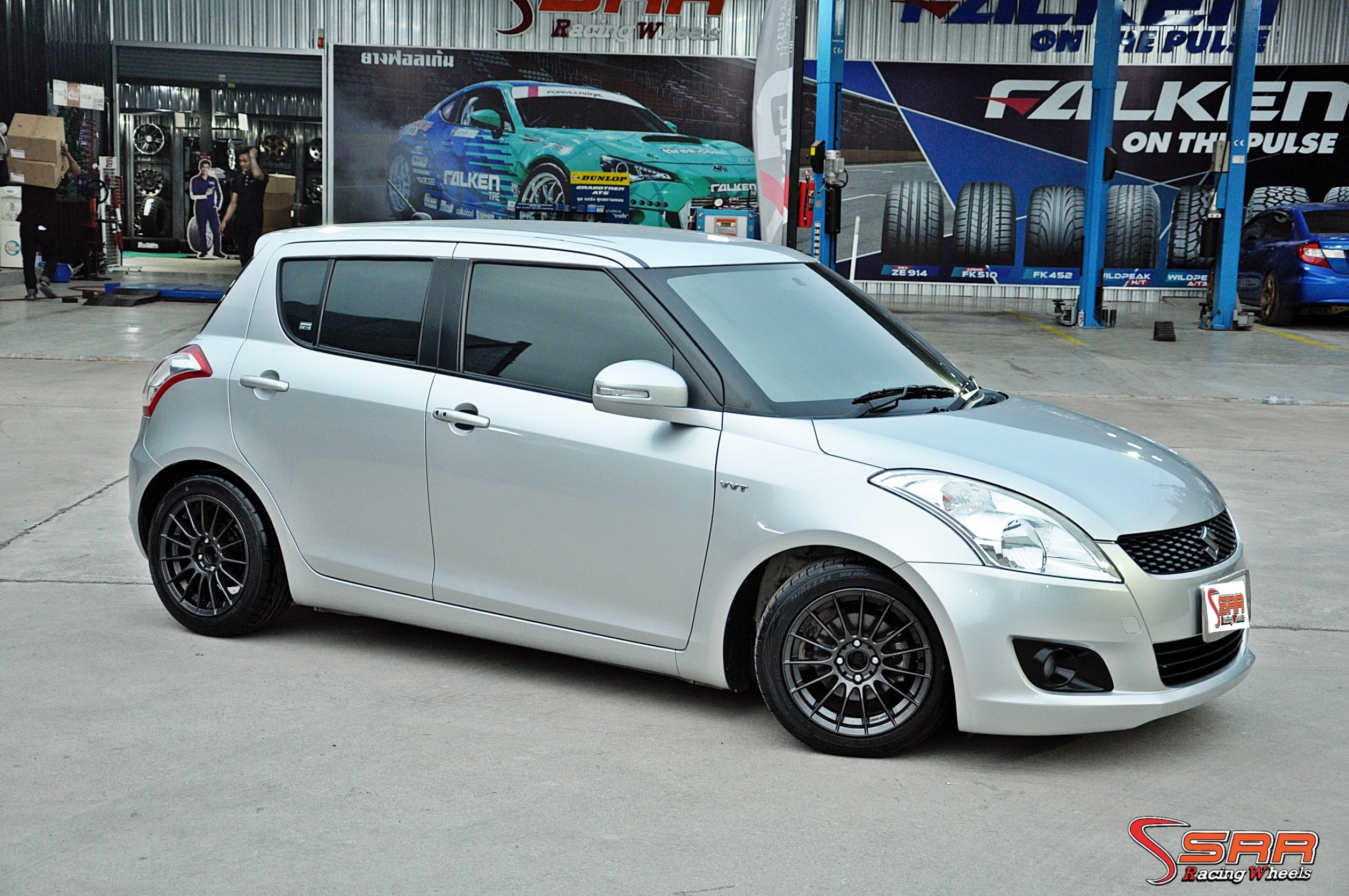 ENKEI-RS05FF (FLOWFORMING) น้ำหนักเบา 5โล ขอบ15 กว้าง7 offset+35 PCD4x100 offset+35