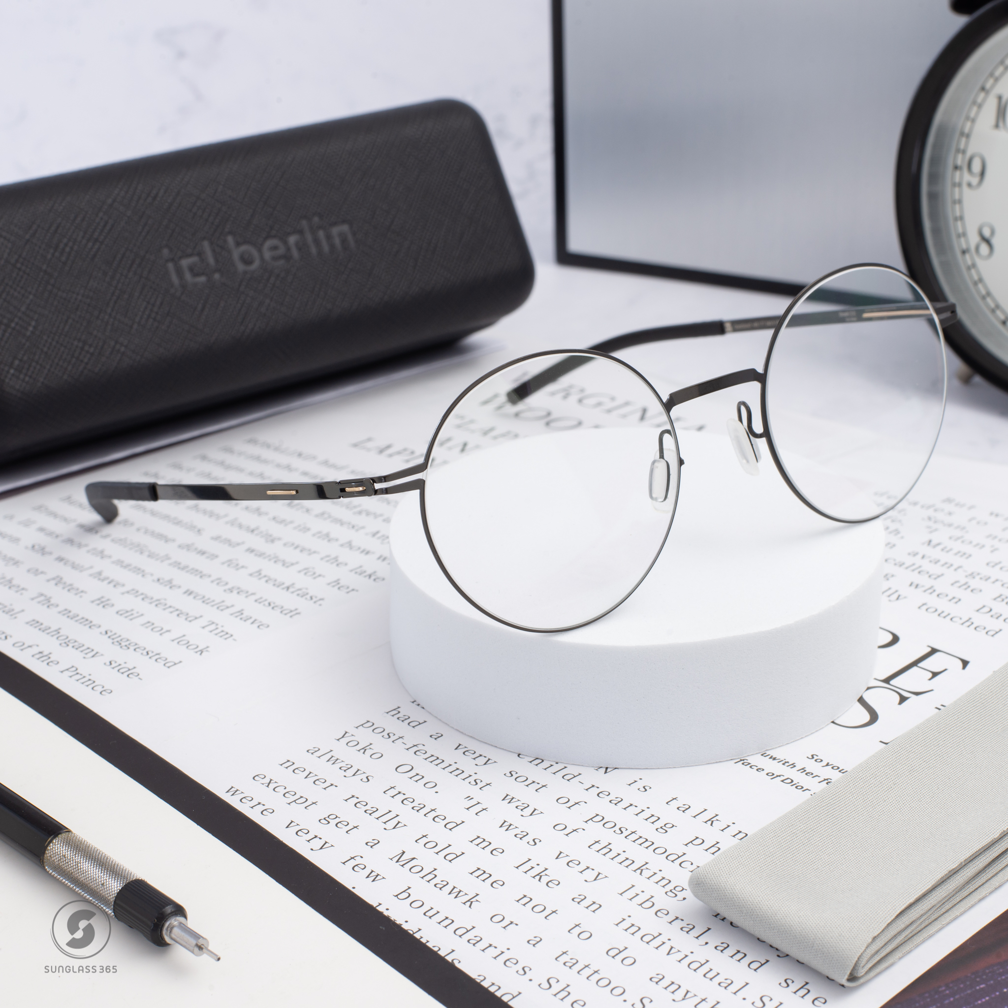 กรอบแว่น IC BERLIN Oroshi 2.0 Gun-Metal