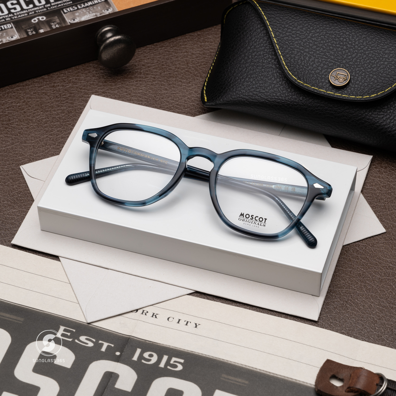แว่นสายตา Moscot Vantz Ink