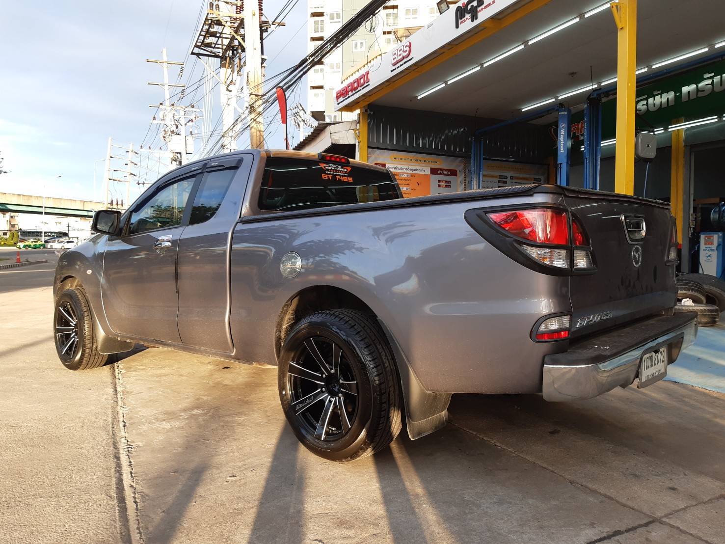 ล้อแท้ LENSO RTG ขอบ18พร้อมยางFALKEN ราคาถูก