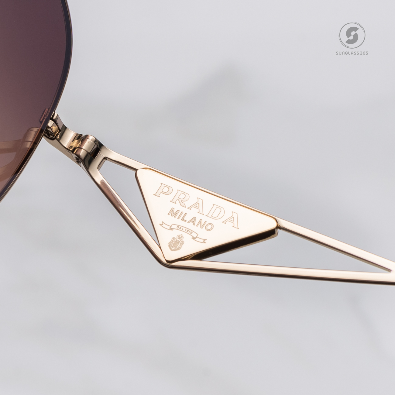 PRADA PRA50S ZVN50C Pale Gold