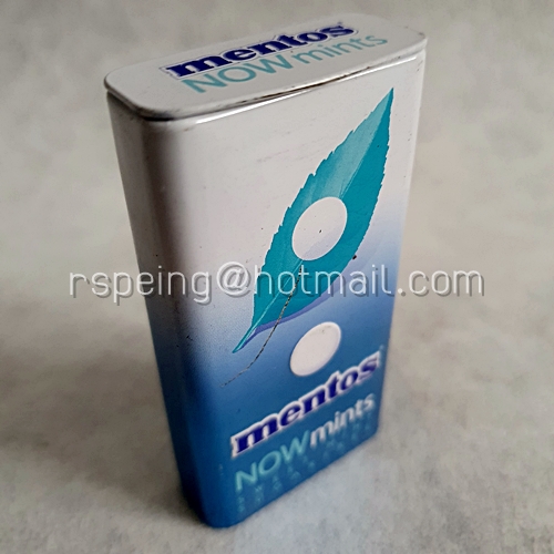 กล่องลูกอมเคี้ยวหนึบ Mentos Now Mints