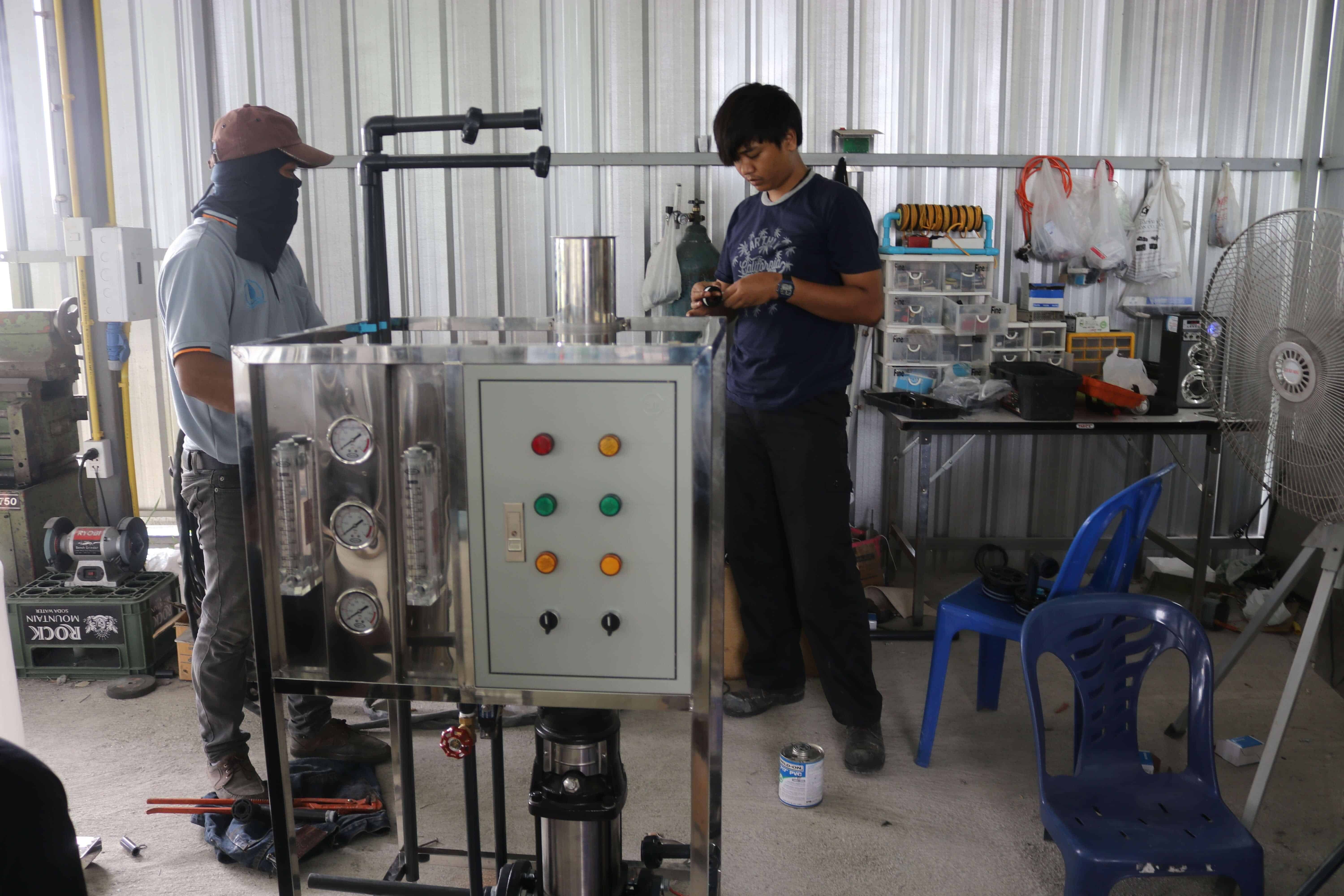 เครื่องกรองน้ำโรงงานro12,000 ลิตร/วัน