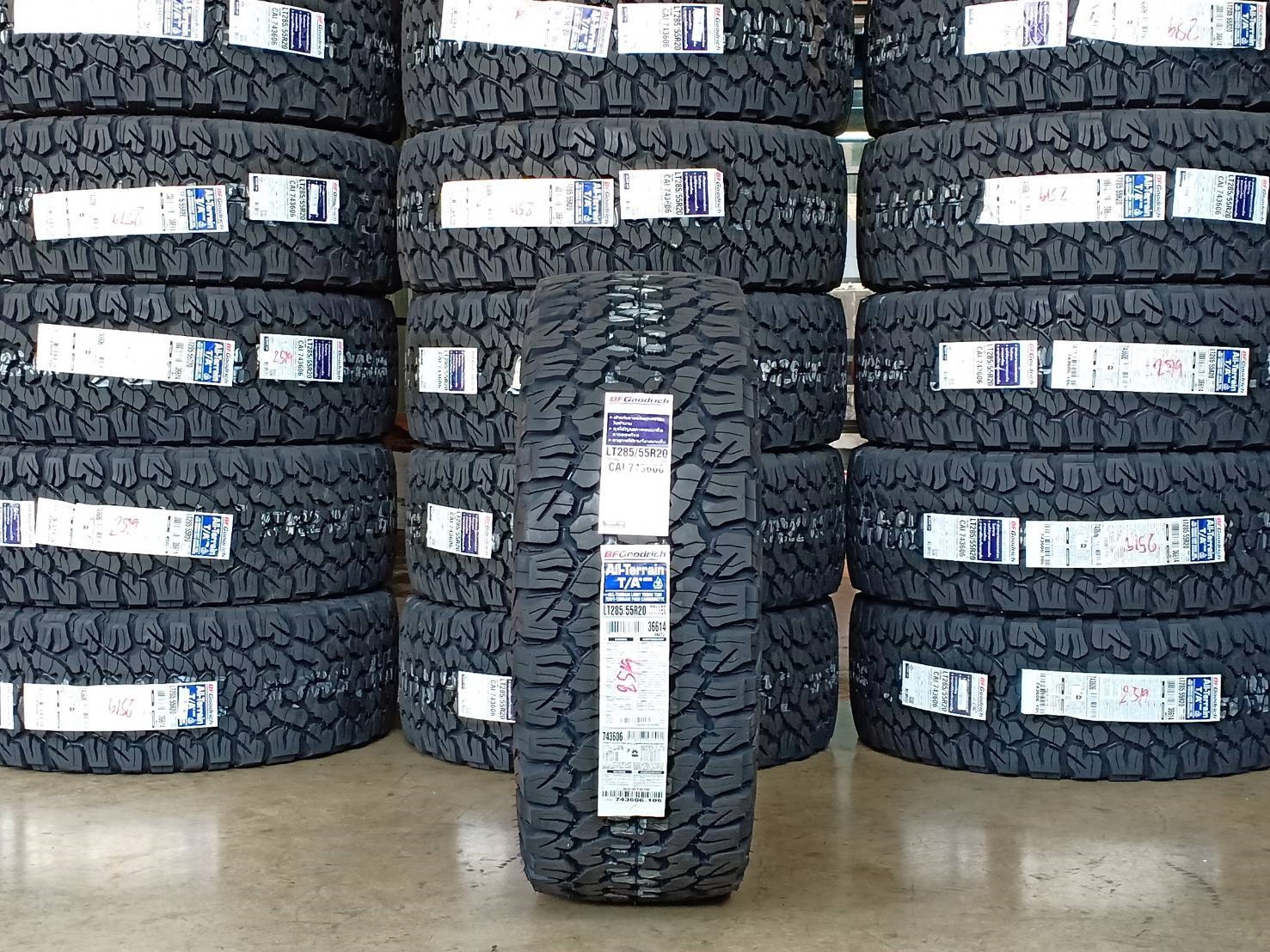 ยางเข้าใหม่ ลดราคา BF-GOODRICH KO2 285/55R20 117/114T Y19