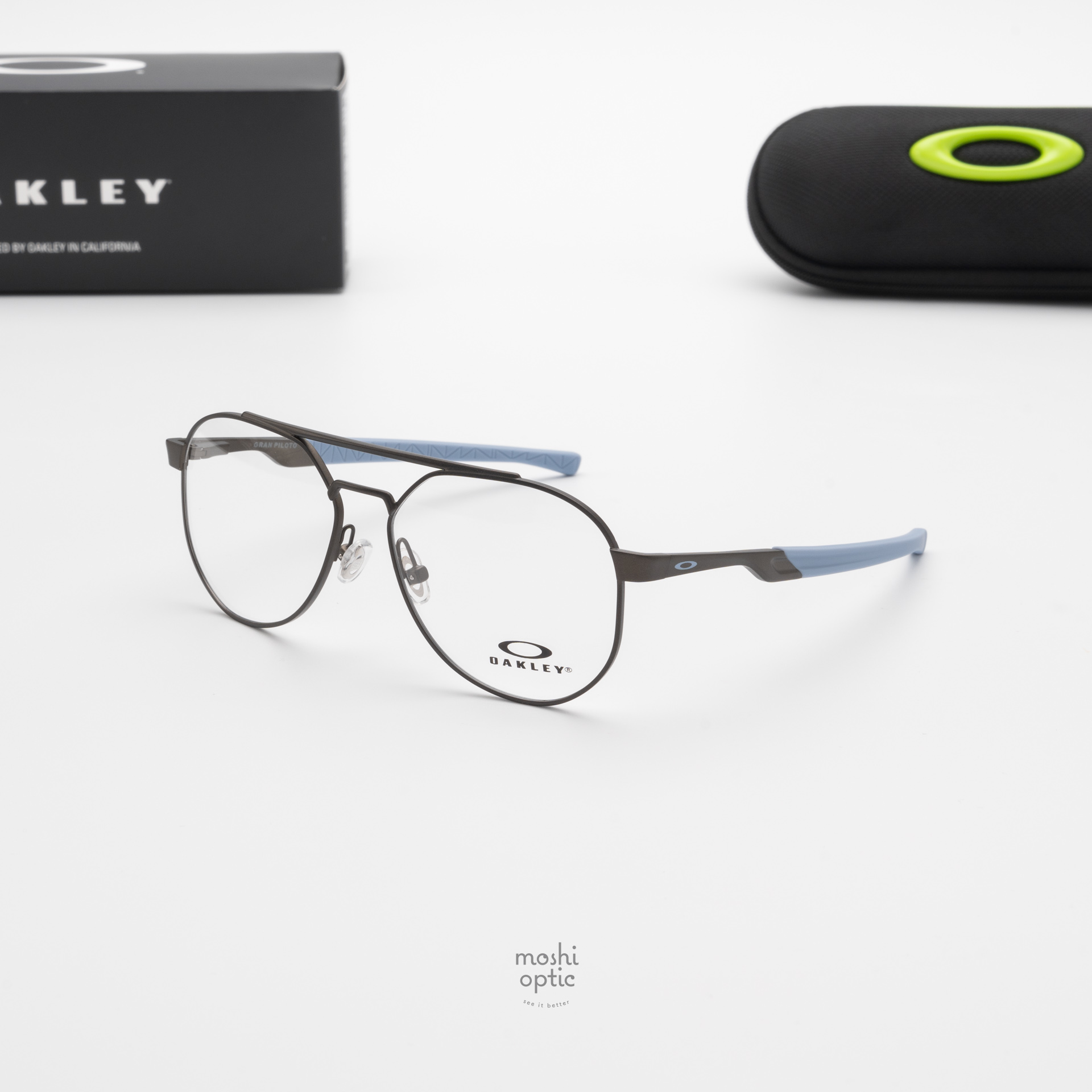 Oakley Gran Piloto OY3004-02 OY3004 Satin Lead