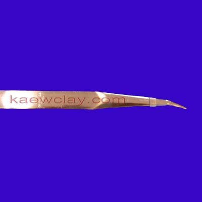 ปากคีบปลายแหลมงอ(ธรรมดา) (Tweezer bent end)