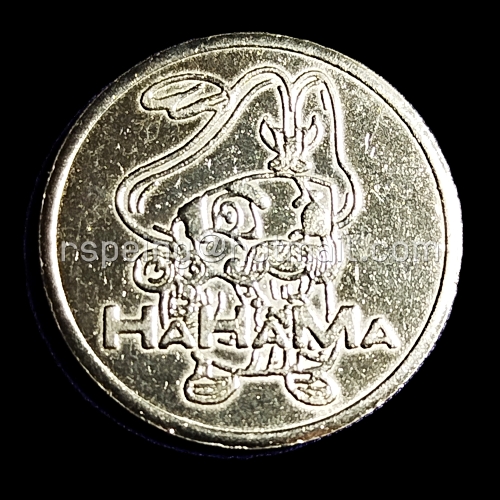 เหรียญ Token Fun City ของ Hahama Game Station