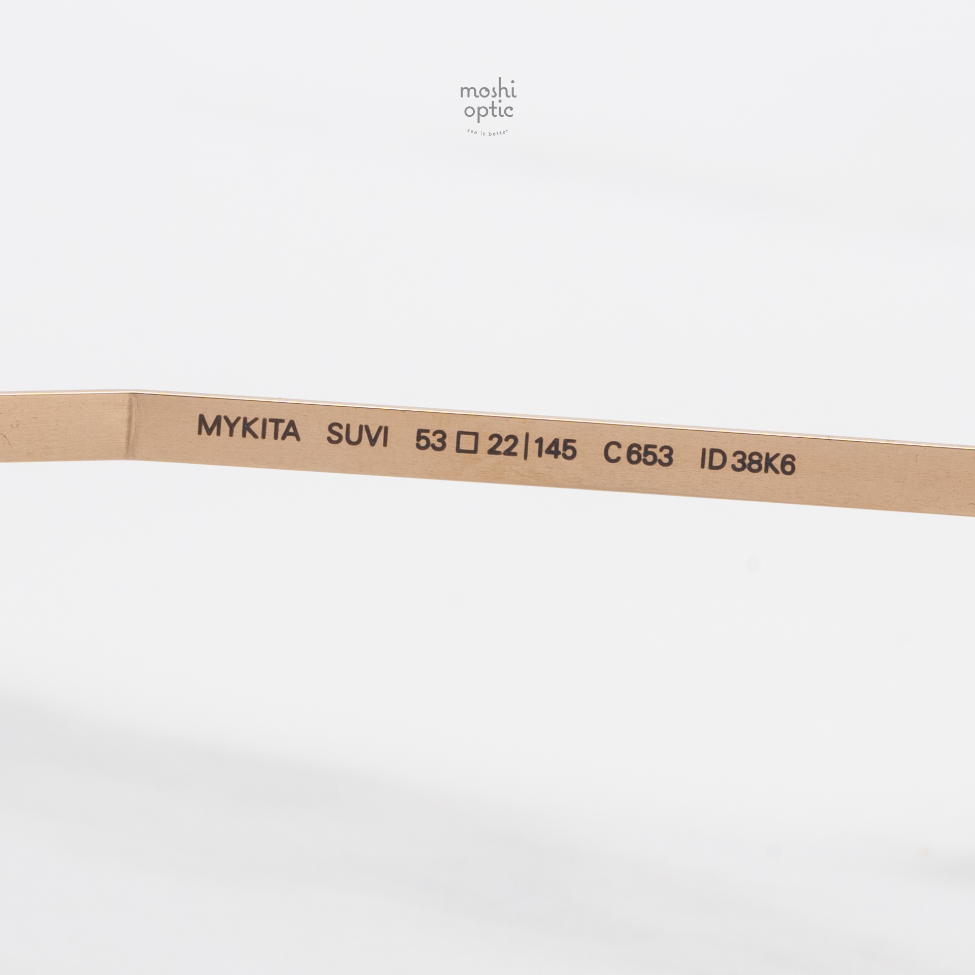 แว่นสายตา MYKITA SUVI A83 ChampagneGold Clear Ash