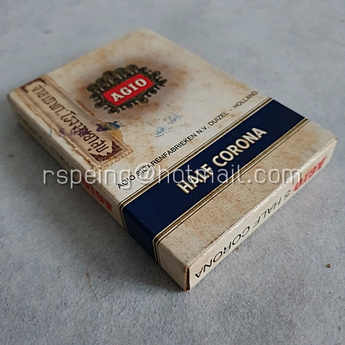 กล่องซิการ์ (กระดาษ) Agio Half Corona