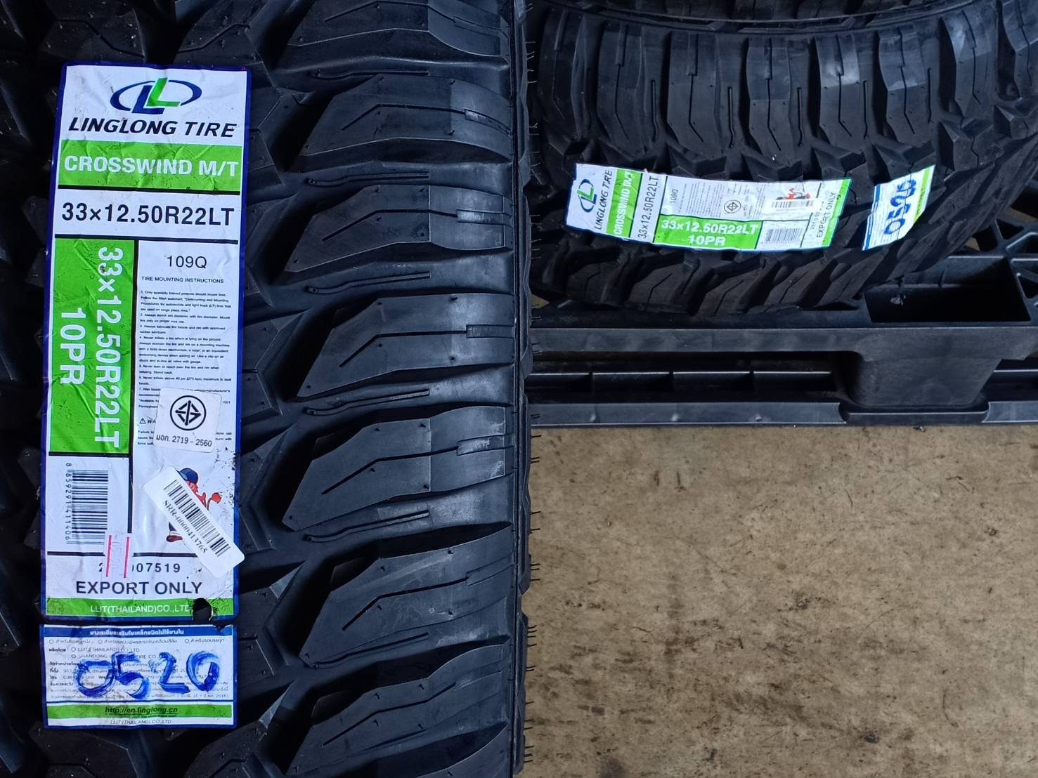 LINGLONG LT CROSSWIND M/T 33X12.5R22 ปี20