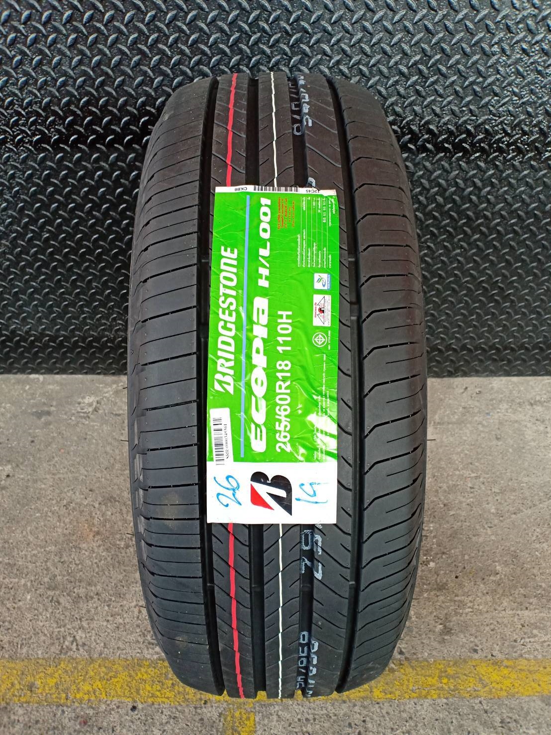 ยางเข้าใหม่ ลดราคา BRIDGESTONE H/L001 265/60R18 110H Y18
