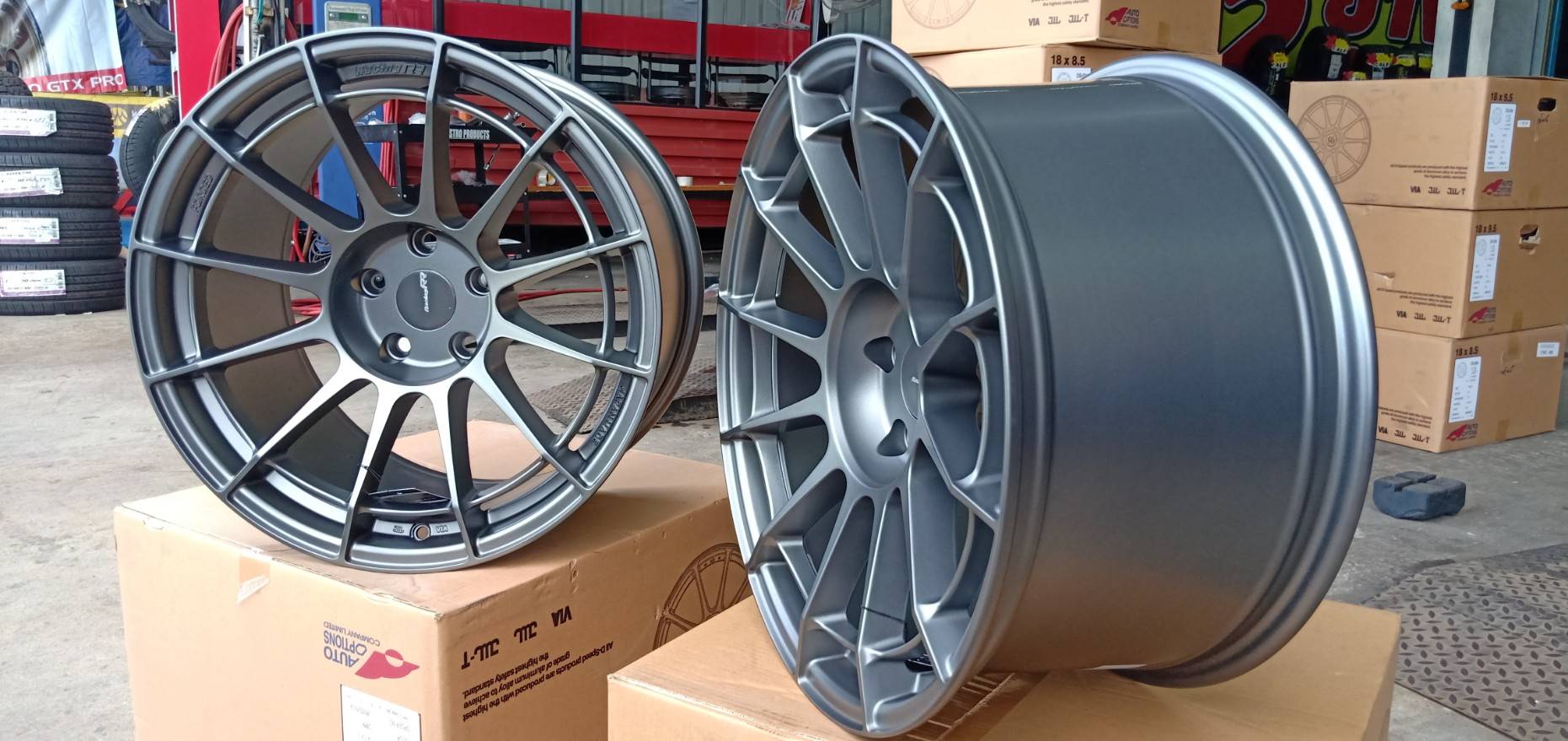 ล้อ ENKEI NT03RR ใส่กะบะ ขอบ18