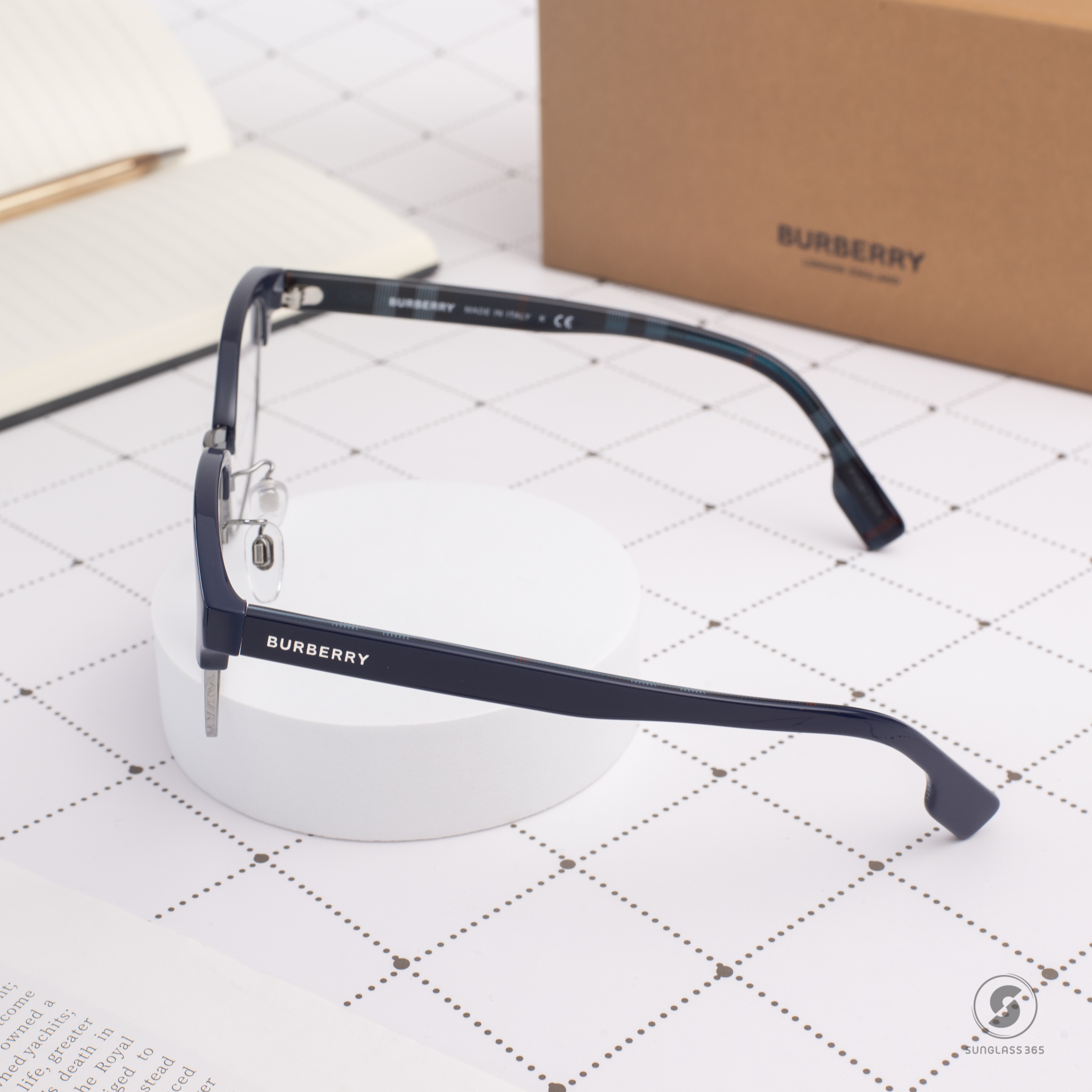 BURBERRY BE2351D 3958 Blue