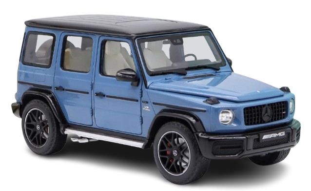 โมเดลรถ โมเดลรถยนต์ benz jeep g63 amg 1:18 3