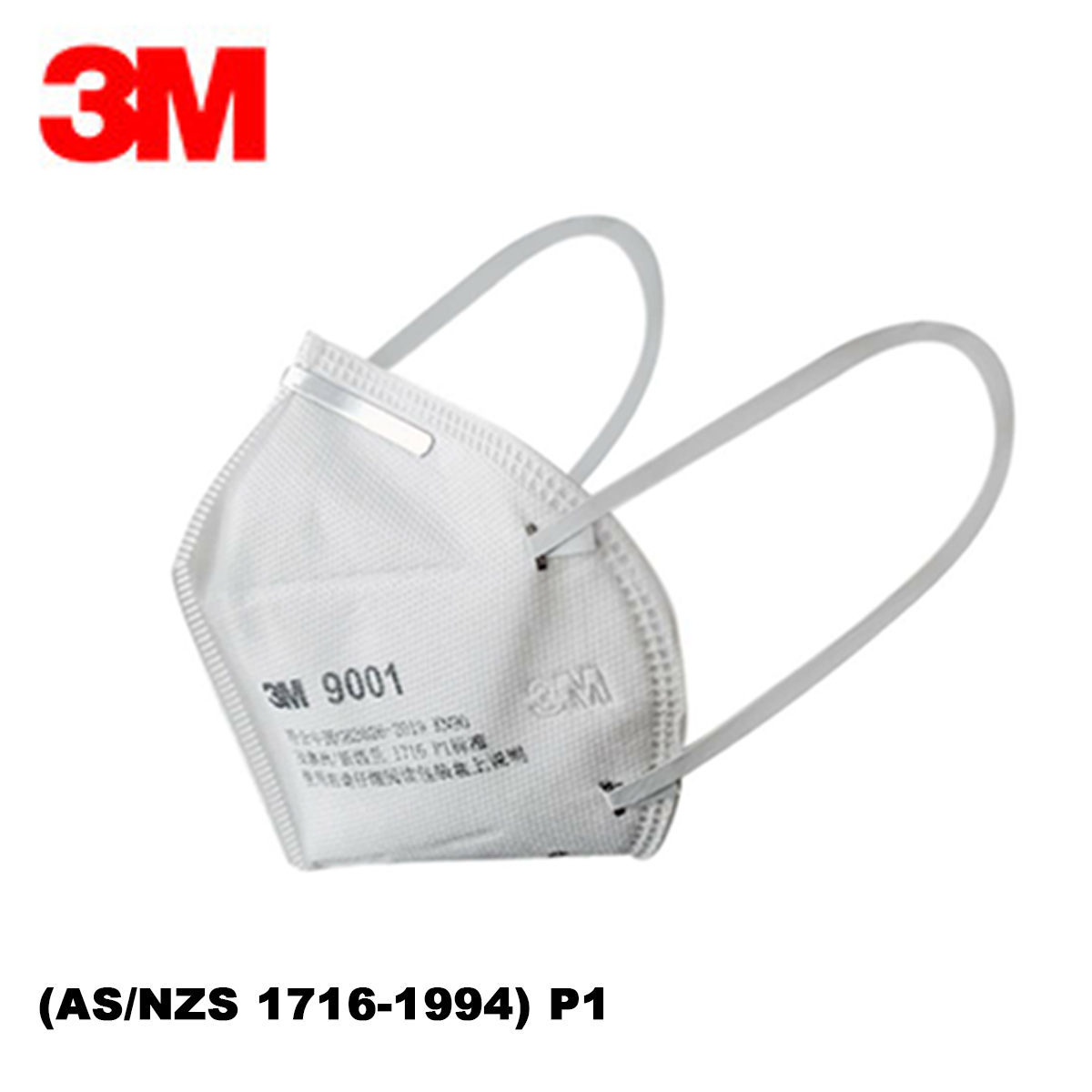 3M 9001 P1 Particulate หน้ากากป้องกันฝุ่น ละออง มาตรฐาน P1 (1 ชิ้น)