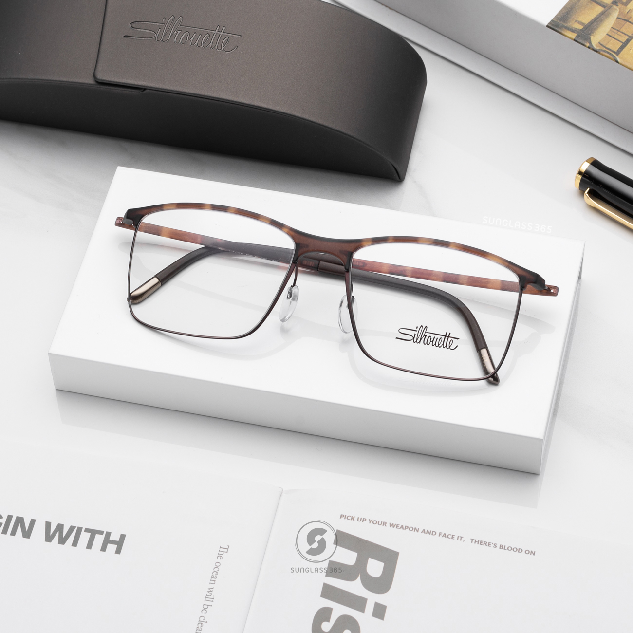 กรอบแว่น Silhouette Urban Fusion Full-Rim SPX2903 6053