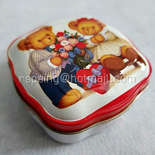 กล่องขนมคุ้กกี้ Royal Heritage Gift Collection ลายหมีคู่
