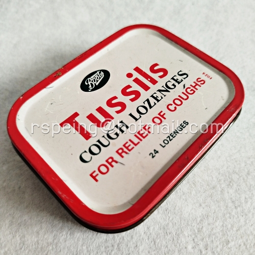 กล่องยาอม Tussils Cough Lozenges