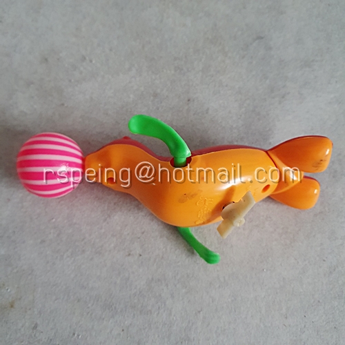 ของเล่นลอยน้ำวินเทจ แมวน้ำเลี้ยงลูกบอลว่ายน้ำ