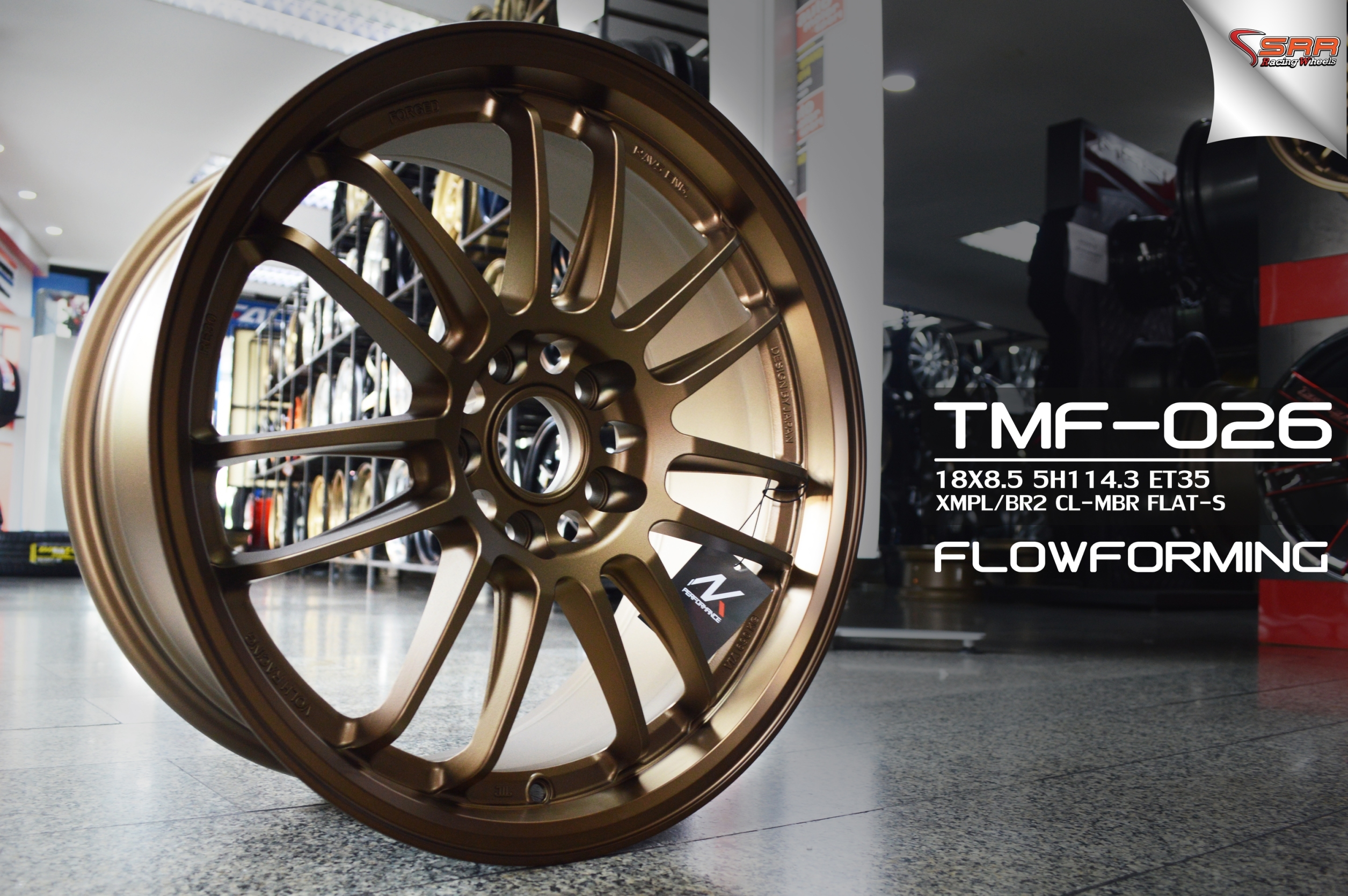 ล้อใหม่ RE30 ขอบ18 FLOEFORMING น้ำหนักเบา ราคาพิเศษ