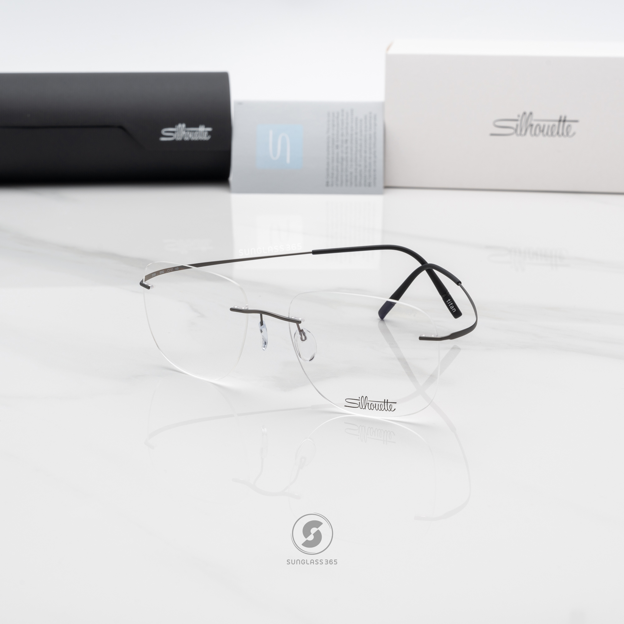 กรอบแว่น Silhouette Titan Minimal Art 5599 NL 6562