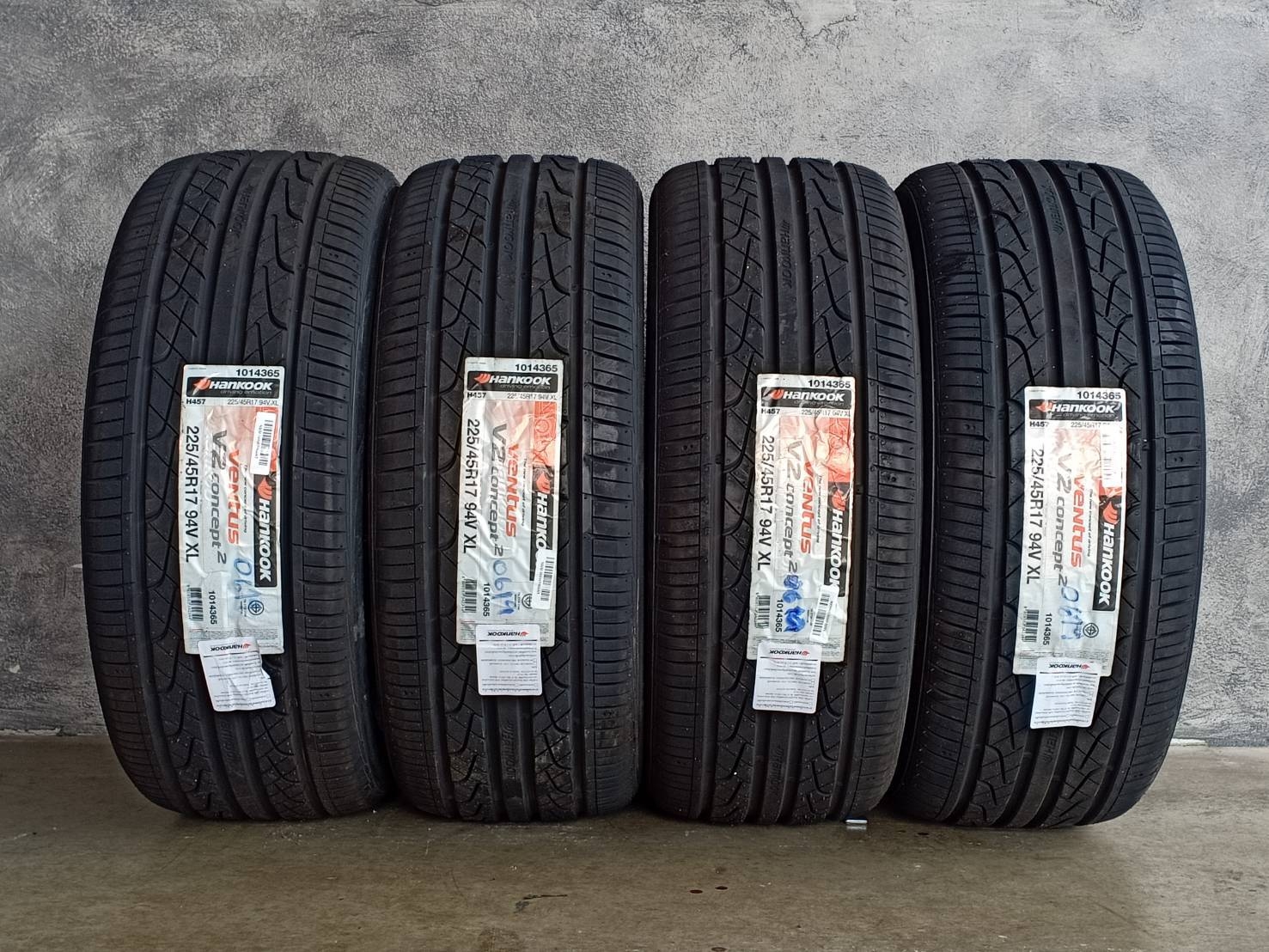 HANKOOK 225/45R17 VENTUS V2 CONCEPT2 94V XL MADE IN INDONESIA