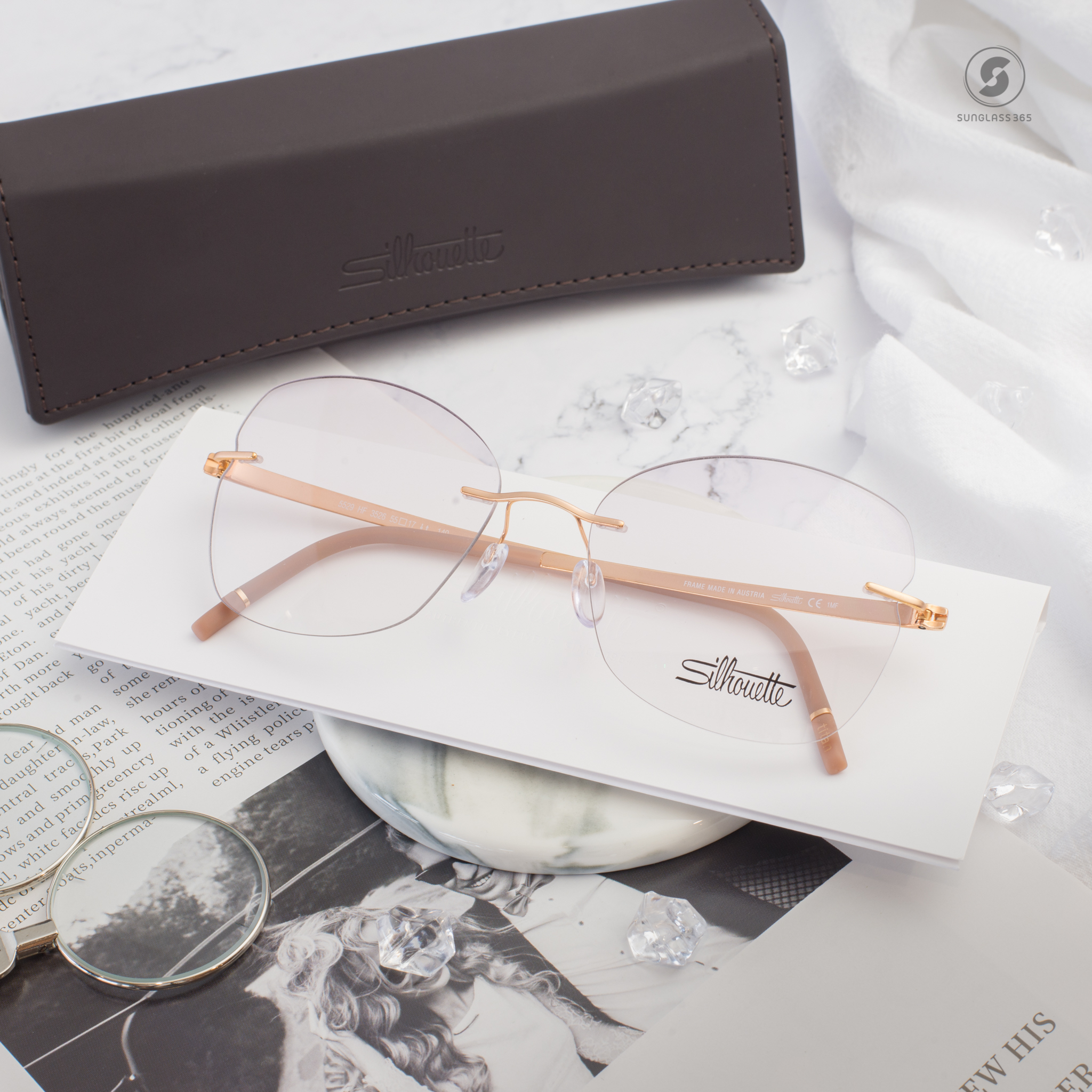 กรอบแว่น Silhouette Momentum 5529/HF-3526