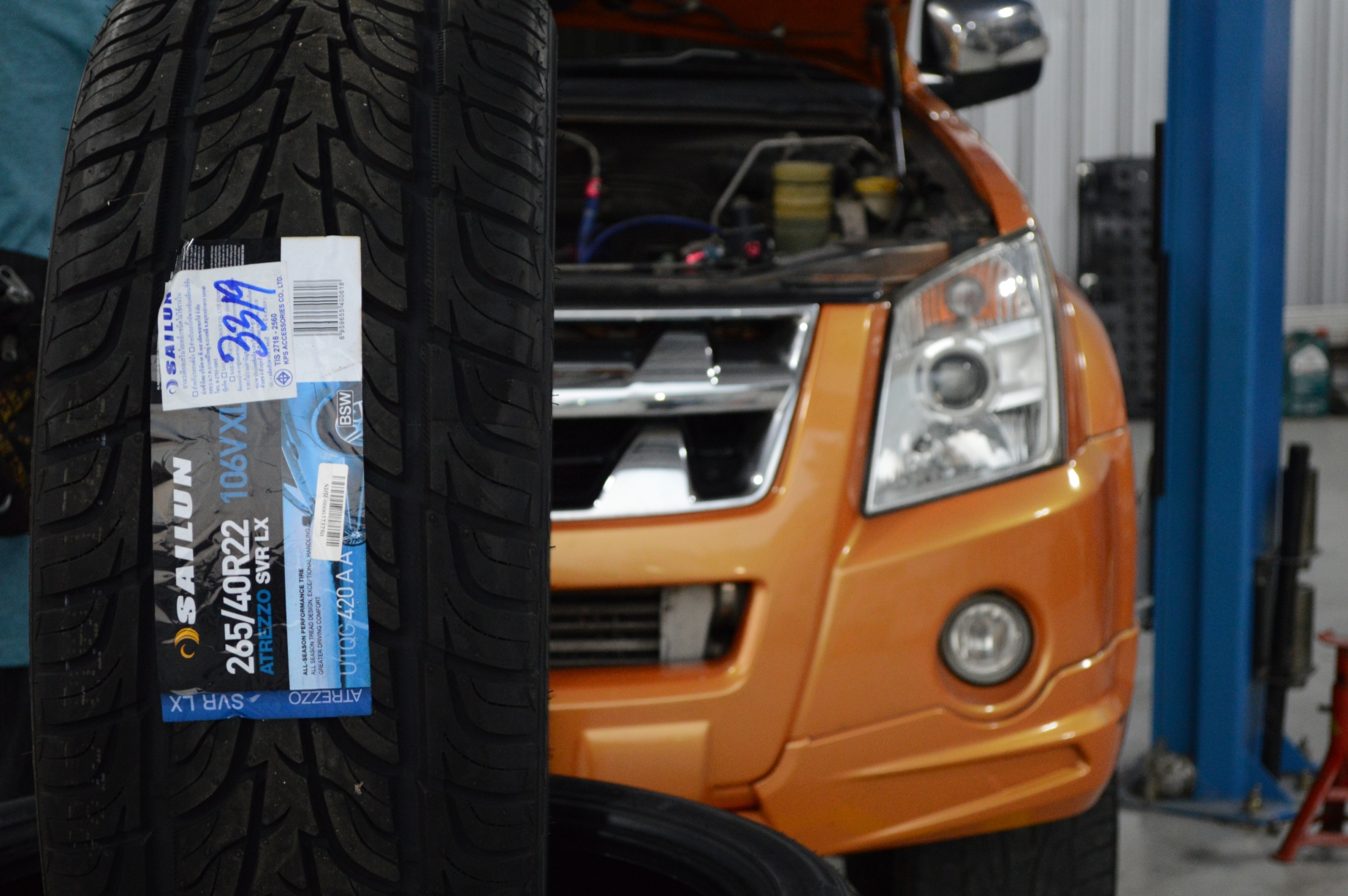 ยาง SAILUN SVR 265/40R22 ปี19