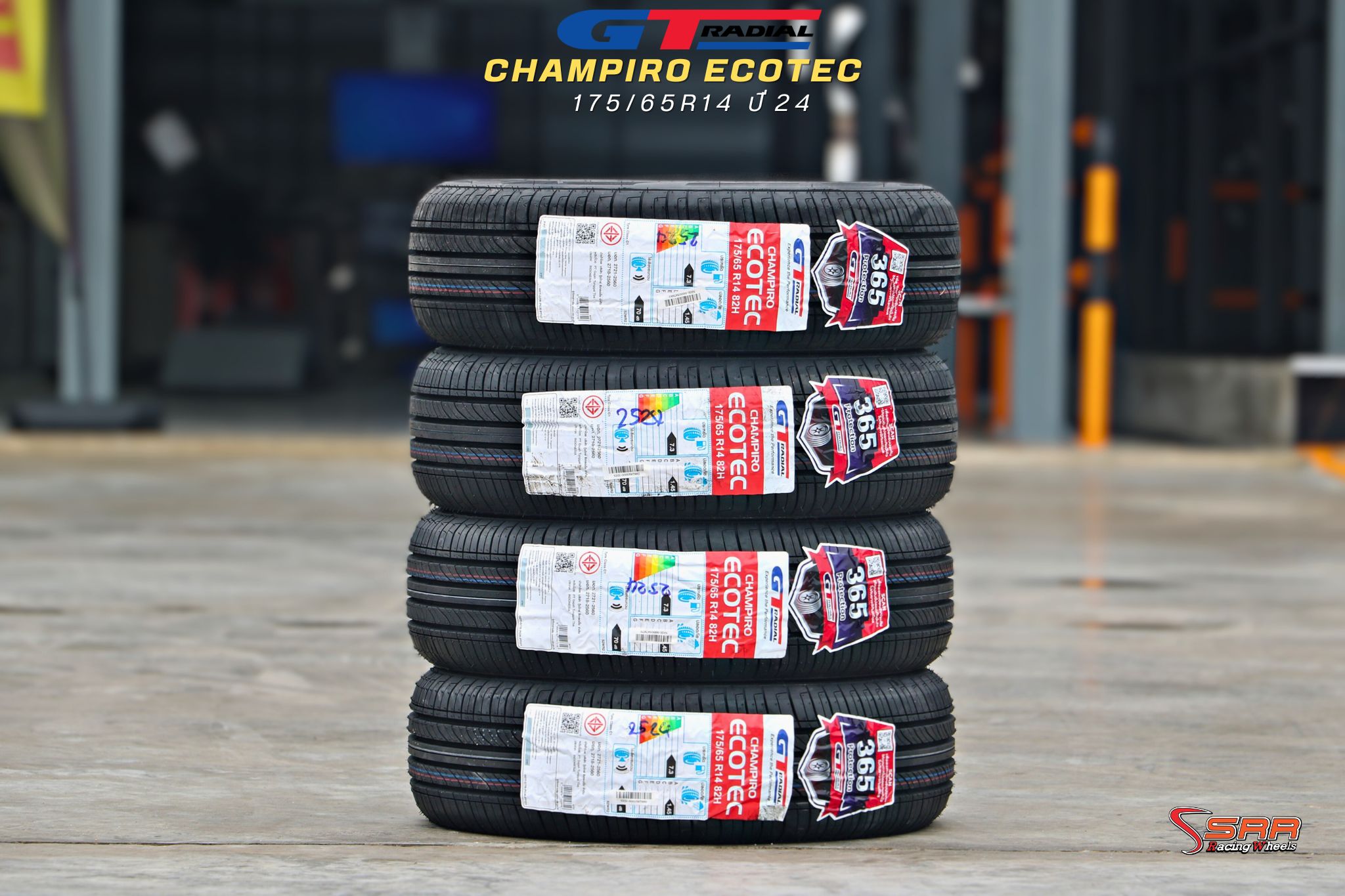 GTRADIAL ECOTEC ขนาด 175/65R14 ปี2024