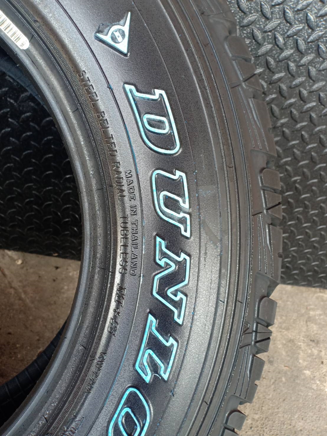 ยางมาใหม่ DUNLOP GRANDTREK AT3 225/70-16 ยางขอบขาว