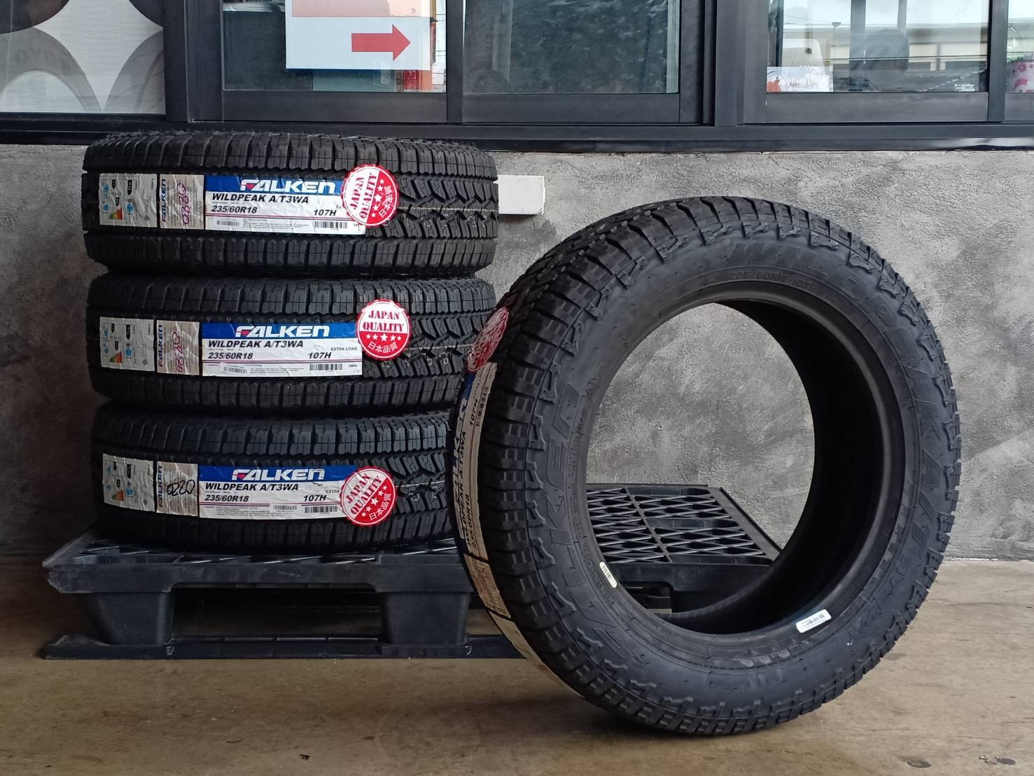 FALKEN 235/60R18 WILDPEAK A/T3WA 107H MADE IN THAILAND