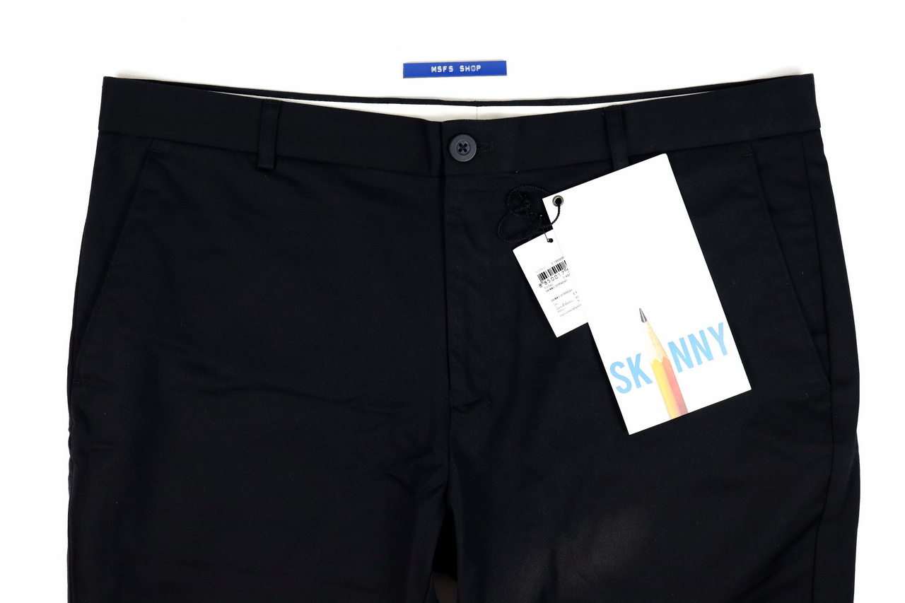 กางเกงสแล็ค Era-Won Skinny Workday สีดำ ไซส์ 38"