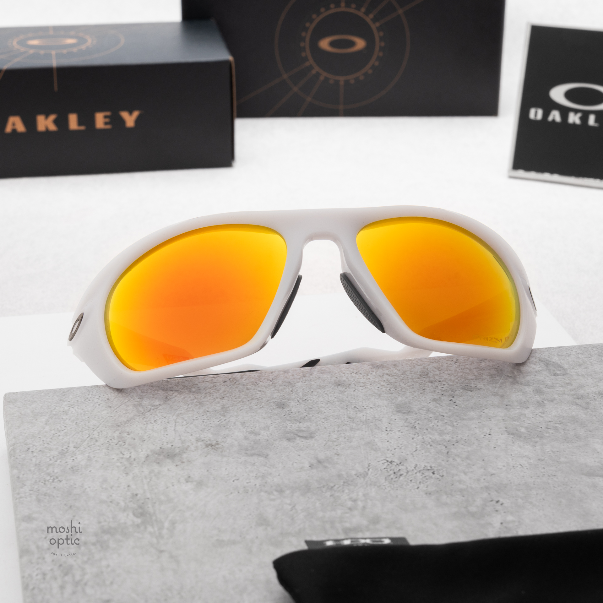 OAKLEY Lateralis OO9431-10 Matte Vapor Prizm Ruby Polarized