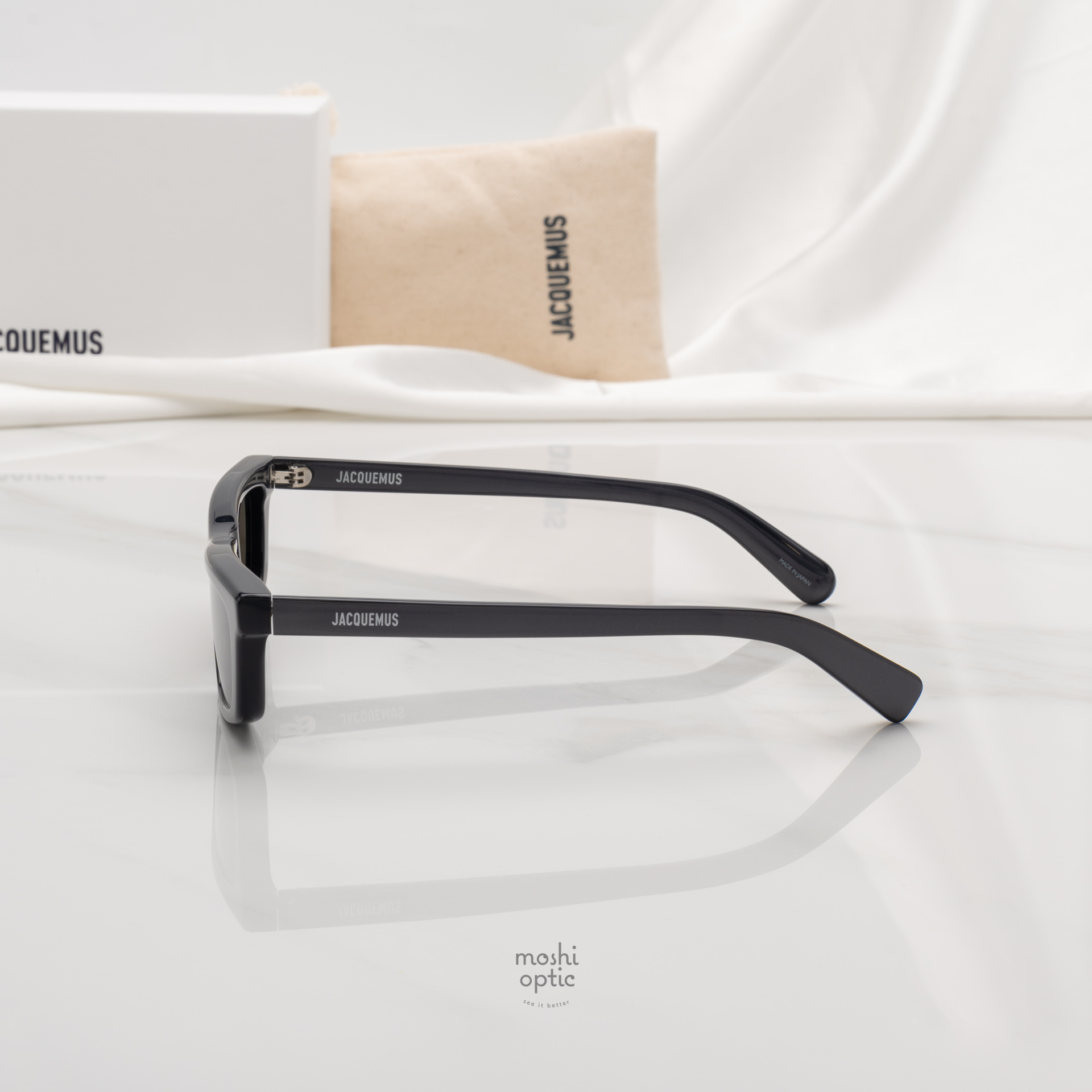 แว่นกันแดด JACQUEMUS SUN TRAPEZ JAC136 C2