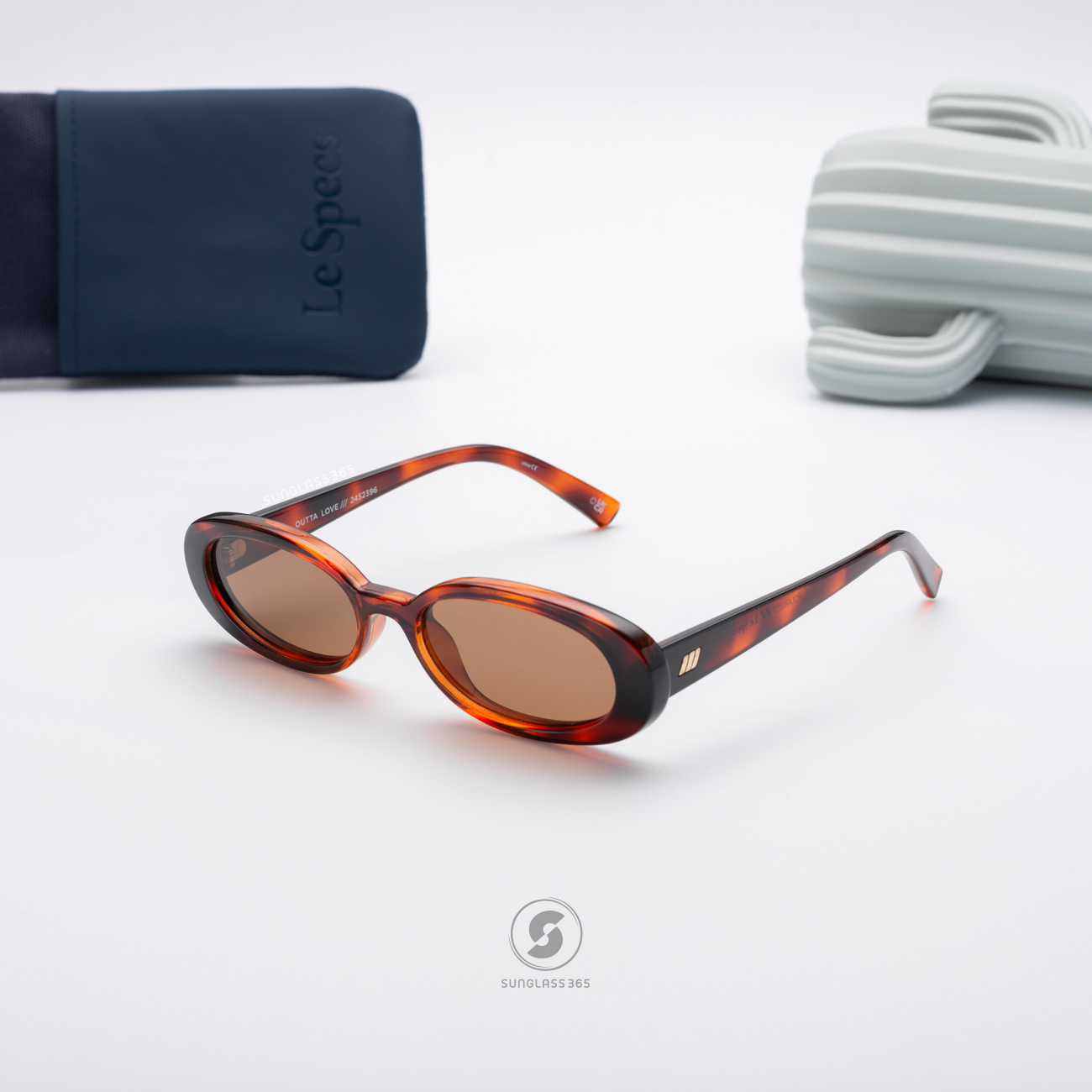 แว่นกันแดด Le Specs LSP2452396 Outta Love Toffee Tort Polarized
